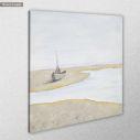 Canvas print A lone boat