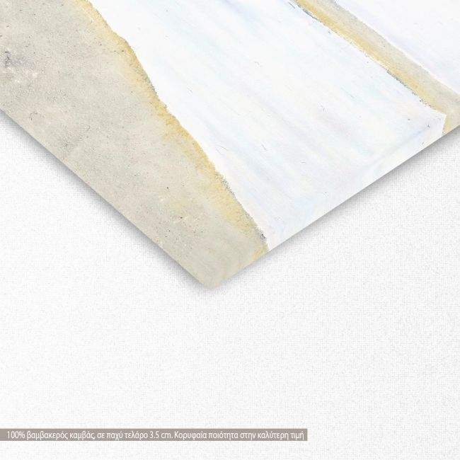 Canvas print A lone boat