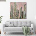Canvas print Cactus, square