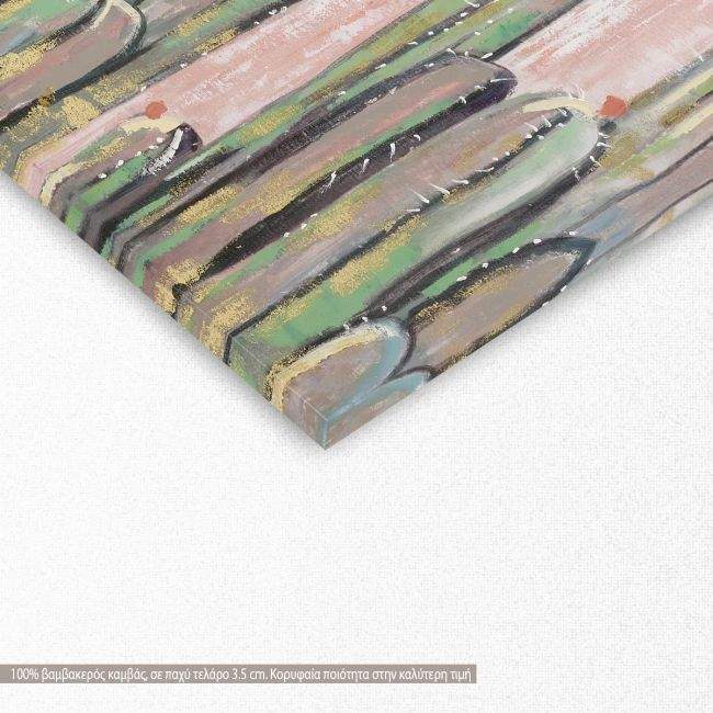 Canvas print Cactus, square