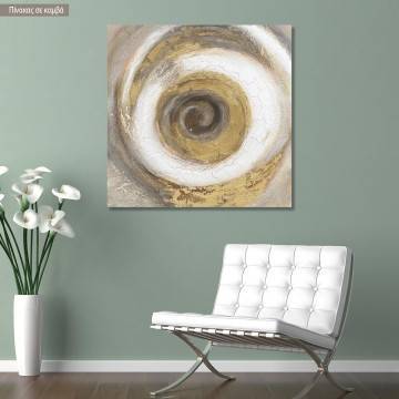 Canvas print Swirl painting