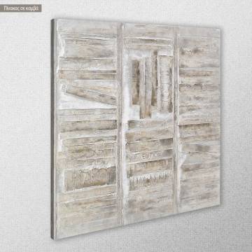 Canvas print Old wooden wall texture 2