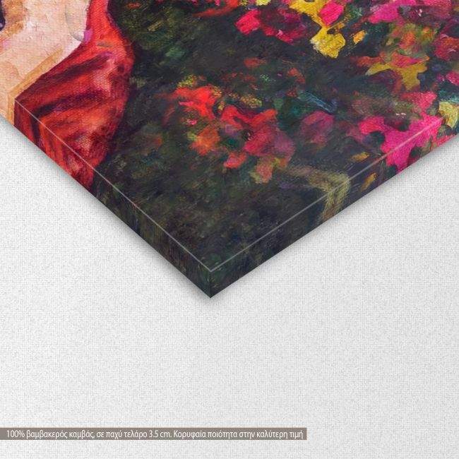 Canvas print, Flowered Frida