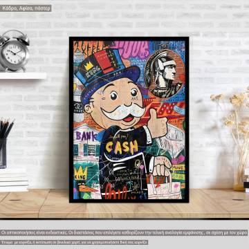 It's all a monopoly, αφίσα, κάδρο