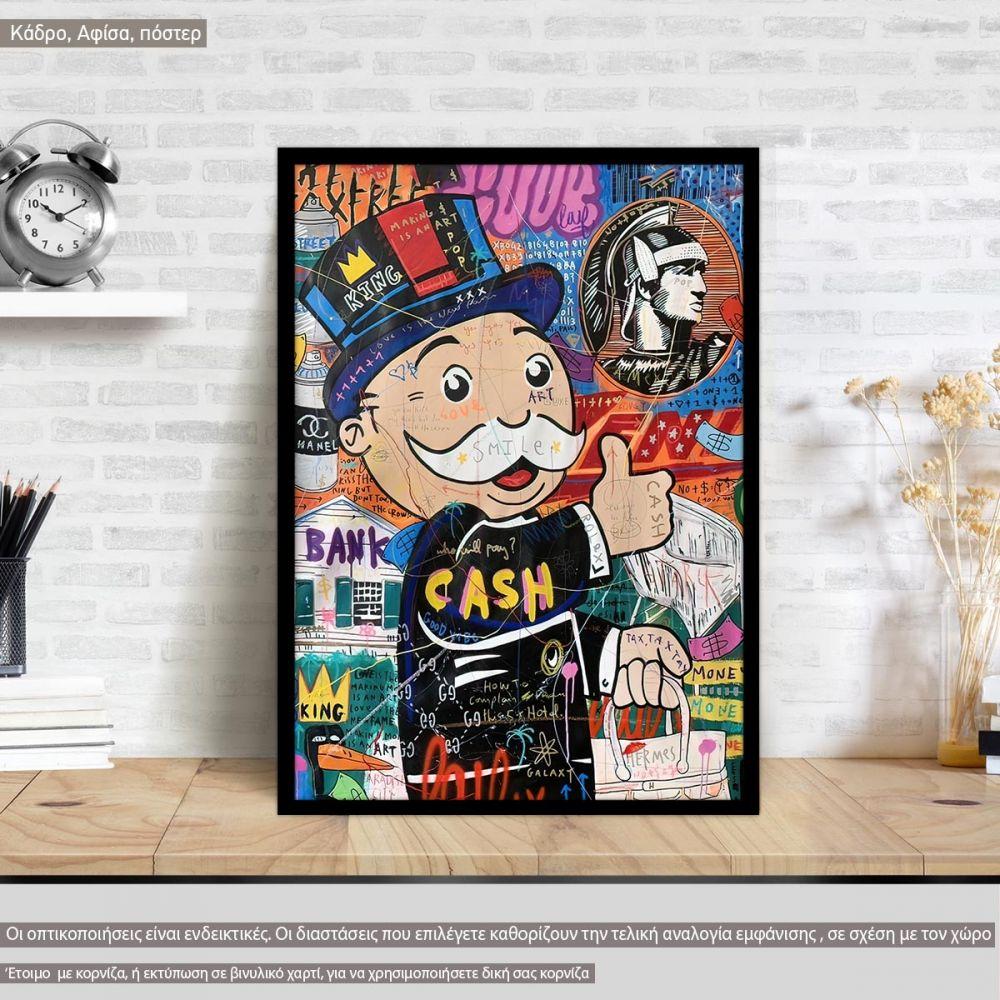 It's all a monopoly, poster