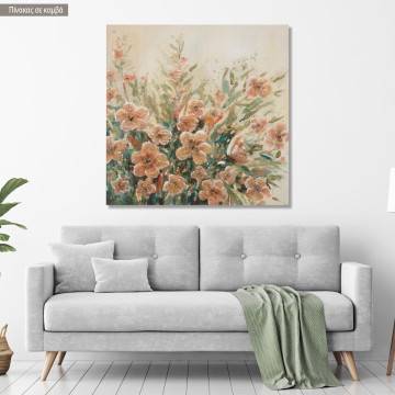 Πίνακας σε καμβά Orange flowers