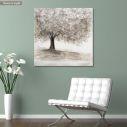 Canvas print Mixed media tree I