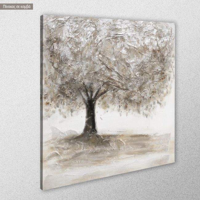 Canvas print Mixed media tree I