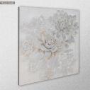 Canvas print Silver roses