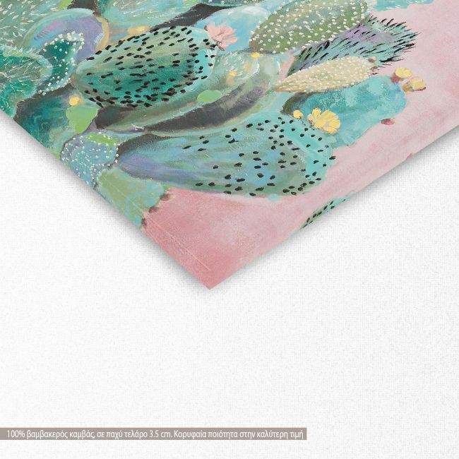 Πίνακας σε καμβά A cacti complex, λεπτομέρεια