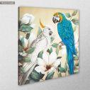 Canvas print A pair of parrots