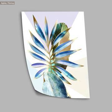 Leaves in golden lines II, poster 2