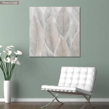 Canvas print Leaves close up