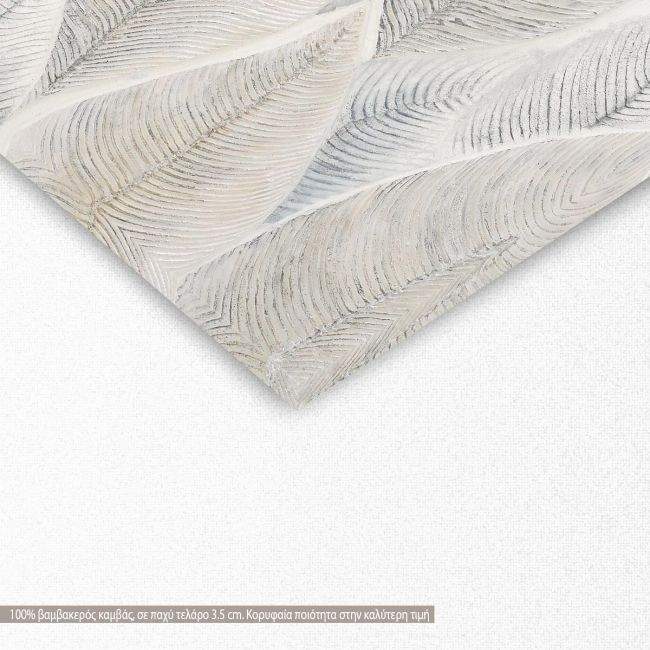 Πίνακας σε καμβά Leaves close up, λεπτομέρεια