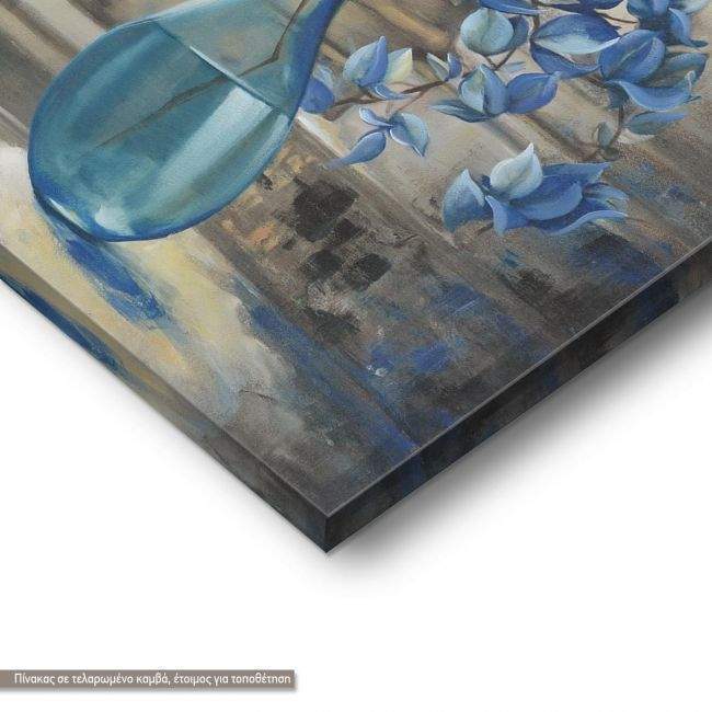 Canvas print Turquoise vase I
