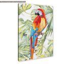 Canvas print, Colorful parrot, vertical