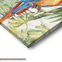 Canvas print, Colorful parrot, vertical