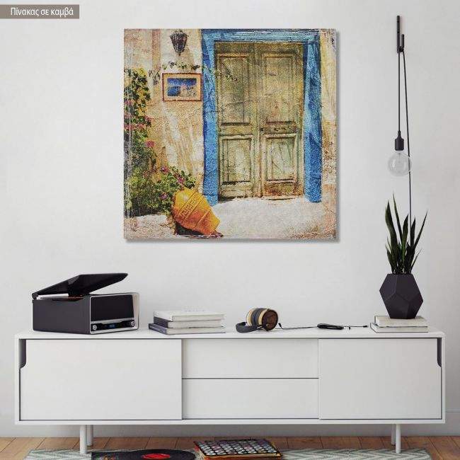 Canvas print Vintage Greece I square