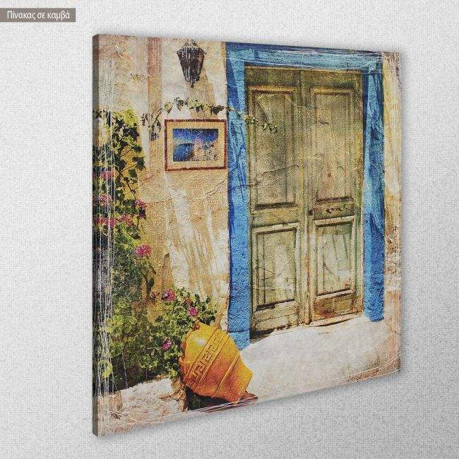 Canvas print Vintage Greece I square