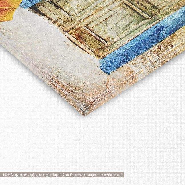 Canvas print Vintage Greece I square
