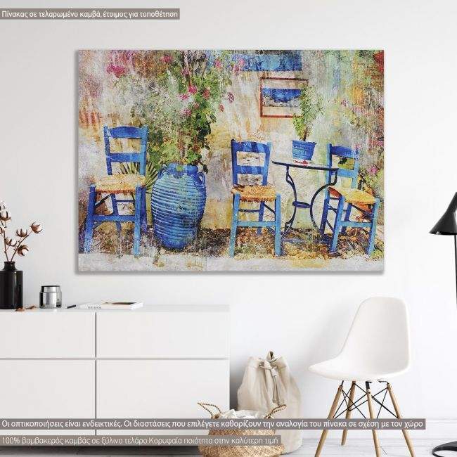 Canvas print Vintage Greece