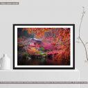 Canvas print Daigo-ji temple in autumn