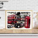 Canvas print London painting