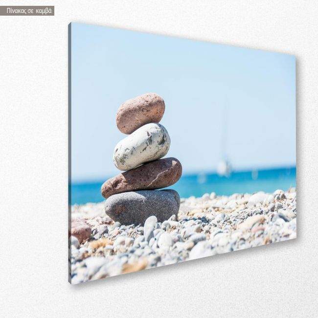 Canvas print Relaxing on the beach