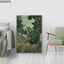 Canvas print The equatorial jungle, Rousseau H.