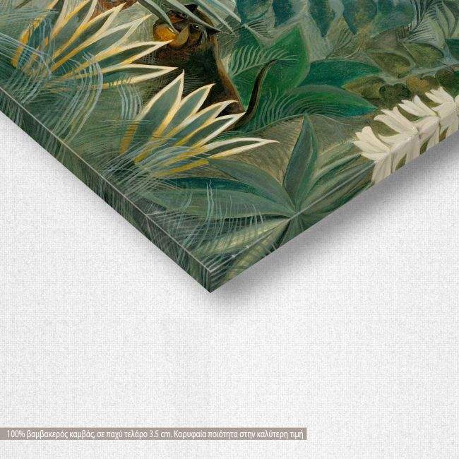 Canvas print The equatorial jungle, Rousseau H.