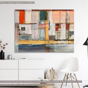 Canvas print Geometric Greece