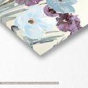 Canvas print Actylic flowers, panoramic