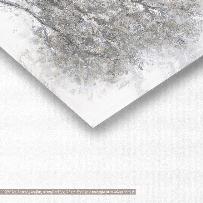 Canvas print Winter tree close up panoramic