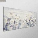 Canvas print White flowers, panoramic