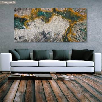 Canvas print Abstract selection LVI, panoramic