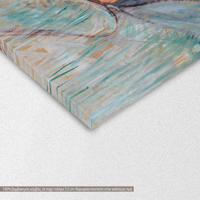 Πίνακας ζωγραφικής In bed - The kiss, de Toulouse - Lautrec Henri, αντίγραφο σε καμβά, λεπτομέρεια