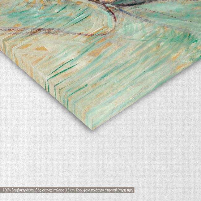 Πίνακας ζωγραφικής The kiss green, Henri Toulouse-Lautrec, καμβάς 8