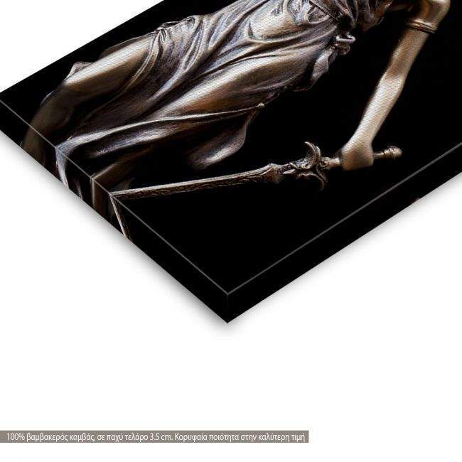 Canvas print Justice 3 panels