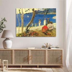 Canvas print By the coast II Gauguin P. Framed canvas View 1 2