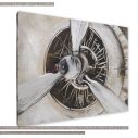 Canvas print Airplane engine