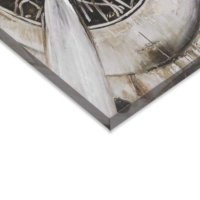 Canvas print Airplane engine