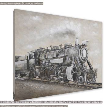 Canvas print Steam train Framed canvas View 1 2