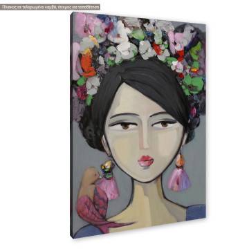 Canvas print Frida is that you Framed canvas View 1 2