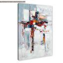 Canvas print Hard color abstract