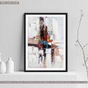 Canvas print Hard color abstract I