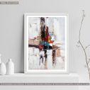 Canvas print Hard color abstract I