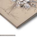 Canvas print Flowers in scetch