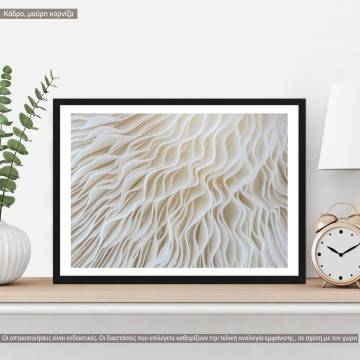 Mushroom pattern I, poster