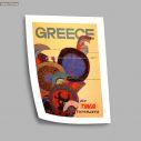 Greece by TWA II, αφίσα, πόστερ 