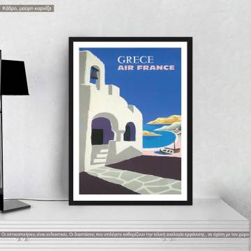 Greece by AIRFRANCE, poster